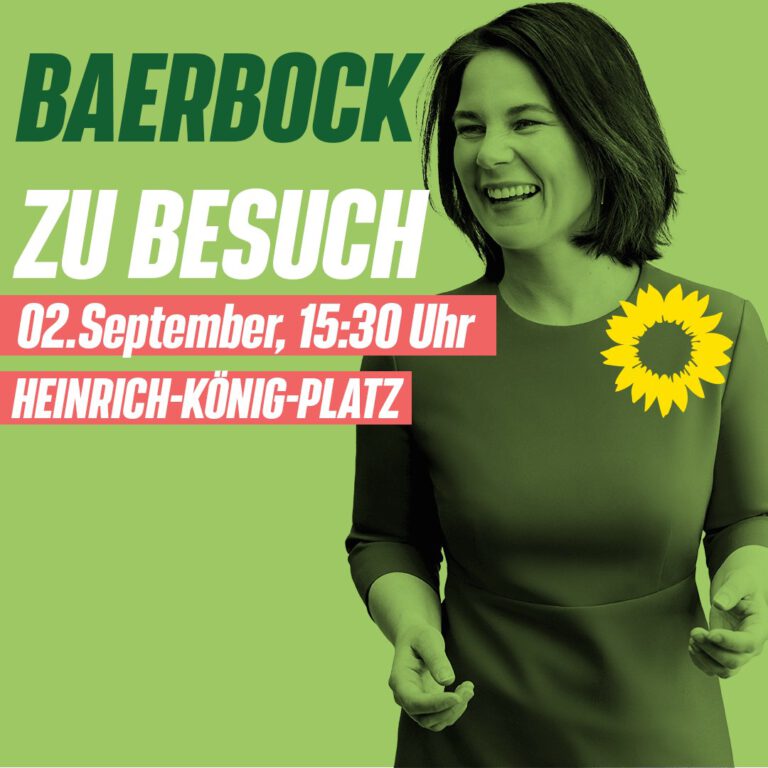 Annalena Baerbock in Gelsenkirchen!