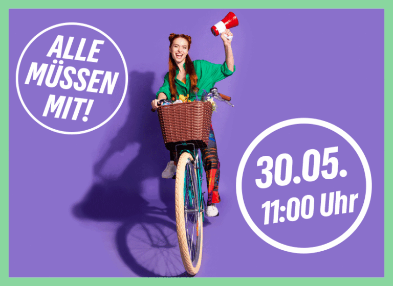 Fahrradtour ins Grün